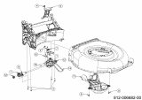 Cub Cadet Ersatzteile Motormäher mit Antrieb LM3 CRC46S 12CBTVSC603 (2021) Getriebe, Keilriemen