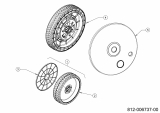 Ersatzteile MTD Benzin Rasenmäher mit Antrieb 5350 HW Typ: 12C-PD2E600 (2021) Räder 