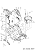 Cub Cadet Ersatzteile Gartentraktoren XT3 QS127 14AFA5TQ603 (2023) Sitzwanne