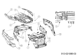 Cub Cadet Ersatzteile Rasentraktoren XT2 PR95 13AGA1TB603 (2024) Motorhaube T-Style