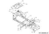 Cub Cadet Ersatzteile Rasentraktoren LT1 NS96 13AB77DF603 (2022) Rahmen
