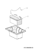 Cub Cadet Ersatzteile Rasentraktoren LT2 NR92 13AB71BE603 (2024) Batterie