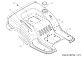 Cub Cadet Ersatzteile Rasentraktoren LT1 NR92 13AB77BE603 (2024) Sitzwanne