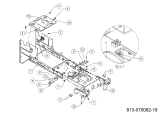 Cub Cadet Ersatzteile Rasentraktoren LT1 NR92 13AB77BE603 (2024) Rahmen