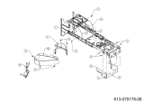 Cub Cadet Ersatzteile Rasentraktoren LT3 PR105 13AJ71BN603 (2024) Abdeckungen Mähwerk N (41/105cm)