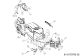 Cub Cadet Ersatzteile Rasentraktoren LT2 NS96 13BB79DF603 (2022) Motorhaube