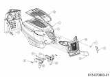 Ersatzteile MTD Rasentraktor LT 96 EXT Typ: 13BB76KF682 (2021) Motorhaube 