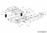Ersatzteile MTD Rasentraktor Optima LN 200 H Typ: 13JT71KN678 (2021) Sitzverstellung 