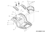 Cub Cadet Ersatzteile E-Rasentraktoren XT2 ES107 33ABA7ES603 (2023) Sitzwanne