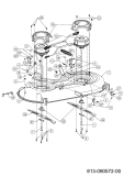 Cub Cadet Ersatzteile E-Rasentraktoren XT2 ES107 33ABA7ES603 (2022) Mähwerk