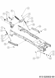 Cub Cadet Ersatzteile Rasentraktoren XT2 PR95 13DGA1CB603 (2021) Mähwerksaushebung