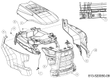 Cub Cadet Ersatzteile Rasentraktoren XT1 OS96 13C8A1CF603 (2021) Motorhaube C-Style