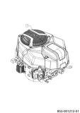 Cub Cadet Ersatzteile Zero Turn XZ6 S107 17AAGBYE603 (2022) Motor
