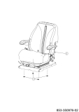 Cub Cadet Ersatzteile Zero Turn XZ7 L152I ULTIMA 47ATAHA8603 (2021) Sitz