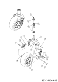 Cub Cadet Ersatzteile Zero Turn XZ7 L152I ULTIMA 47ATAHA8603 (2022) Vorderachse