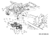 Cub Cadet Ersatzteile Zero Turn XZ5 L107 17BAEACS603 (2022) Fahrantrieb
