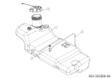 Cub Cadet Ersatzteile Zero Turn XZ8 S137I ULTIMA 47ATCAB7603 (2023) Tank