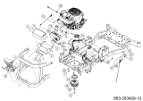 Cub Cadet Ersatzteile Zero Turn XZ7 L152I ULTIMA 47ATAHA8603 (2023) Choke- und Gaszug, Motorzubehör
