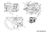 Cub Cadet Ersatzteile Zero Turn XZ5 L107 17BAEACS603 (2022) Halteplatten Rahmen