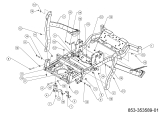 Cub Cadet Ersatzteile Zero Turn XZ7 L122 ULTIMA 47AIAAA6603 (2023) Rahmen