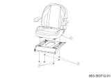 Cub Cadet Ersatzteile Zero Turn XZ5 L137 17AIEAC3603 (2021) Sitz