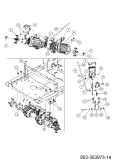 Cub Cadet Ersatzteile Zero Turn XZ5 EL107 34BBA2CS603 (2024) Fahrantrieb