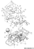 Cub Cadet Ersatzteile Zero Turn XZ7 L122 ULTIMA 47AIAAA6603 (2023) Verkleidungen Mähdeck
