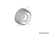Cub Cadet Ersatzteile Zero Turn XZ6 S127 17AIGGY2603 (2022) Räder hinten