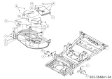 Cub Cadet Ersatzteile Zero Turn XZ6 S107 17AAGBYE603 (2023) Mähwerksabdeckung