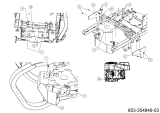 Cub Cadet Ersatzteile Zero Turn XZ5 L137 17AIEAC3603 (2024) Halteplatten Rahmen