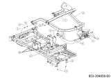 Cub Cadet Ersatzteile Zero Turn XZ6 S117 17AIGBYN603 (2022) Rahmen