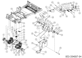 Cub Cadet Ersatzteile Zero Turn XZ8 S122 ULTIMA 47AICAB6603 (2023) Fahrantrieb