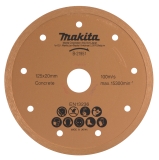 Makita Zubehör Diamanttrennscheibe 125mm nass