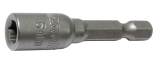Makita Zubehör Steckschlüssel 1/4 SW6