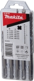 Makita Zubehör SDS-PLUS Bohrer-Set 5-tlg. V-PLUS