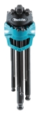 Makita Zubehör Innensechskantschlüssel-Set 9-tlg. 