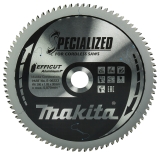 Makita Zubehör Sägeblatt 260x1,5x30, 81Z EFFICUT