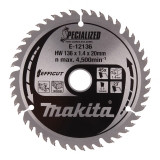 Makita Zubehör Sägeblatt 136x1,4x20, 45Z EFFICUT