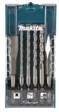 Makita Zubehör SDS-PLUS Bohrer-Meißel-Set 6-tlg. Centering tip
