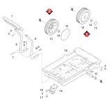 KÄRCHER Professional Ersatzteile Hochdruckreiniger Heisswasser HDS 550 C 1.890-121.0 Rahmen