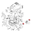 KÄRCHER Professional Ersatzteile Hochdruckreiniger Heisswasser HDS 555 C 1.852-121.0 Einzelteile
