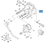 KÄRCHER Professional Ersatzteile Hochdruckreiniger Heisswasser HDS 550 C 1.890-121.0 Zylinderkopf