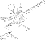 KÄRCHER Professional Ersatzteile Hochdruckreiniger Heisswasser SB-HDS 695      -BP 1.025-961.0 Zylinderkopf