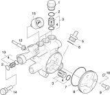 KÄRCHER Professional Ersatzteile Hochdruckreiniger Heisswasser SB-HDS 695    -ESSO 1.025-971.0 Ventile