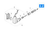 KÄRCHER Professional Ersatzteile Hochdruckreiniger Heisswasser HDS 12/14 ST ECOEU-II 1.699-916.0 Druckschalter