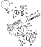 KÄRCHER Professional Ersatzteile Hochdruckreiniger Heisswasser HDS 890 C  EU 1.873-901.0 Druckseite