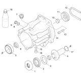 KÄRCHER Professional Ersatzteile Hochdruckreiniger Heisswasser HDS 1000 BE 1.811-832.0 Antrieb