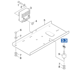 KÄRCHER Professional Ersatzteile Hochdruckreiniger Heisswasser HDS 1000 BE 1.811-802.0 Regler