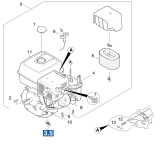 KÄRCHER Professional Ersatzteile Hochdruckreiniger Heisswasser HDS 1000 BE 1.811-832.0 Motor