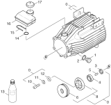 KÄRCHER Professional Ersatzteile Hochdruckreiniger Heisswasser HDS 699         EU 1.025-401.0 Antrieb